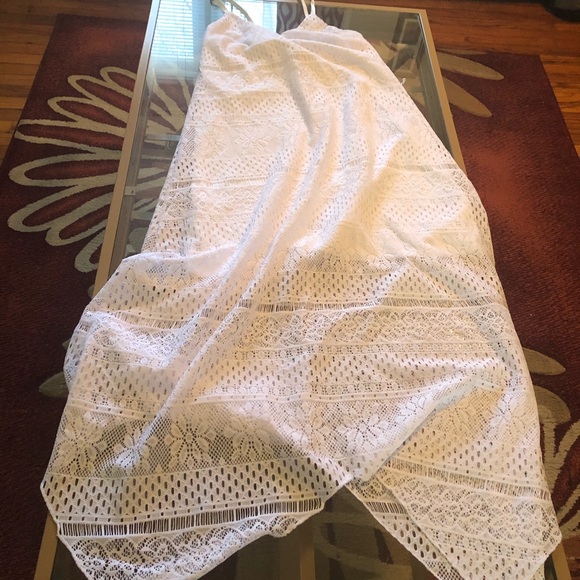 Charlotte Russe white long dress - Picture 5 of 8